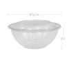 ECO PRODUCTS Compostable 24oz Salad Bowl, Clear PLA Plastic, With