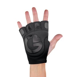 G-Loves G3 Womens Workout Gloves (Back in Black, Medium)