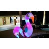 PoolCandy Inflatable Animal Swim Noodles (LED Flamingo)