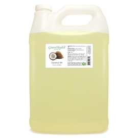 Coconut (Fractionated) Oil - 100% Pure & Natural - 1 Gallon (Bulk Size) - GreenHealth