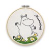 The Crafty Kit Company Moomin Embroidery Craft Kit - Moomintroll