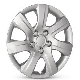 16 inch Hubcap for 2010 2011 Toyota Camry Wheel Cover 16 in Hub Cap Silver - Set of 4 Pcs