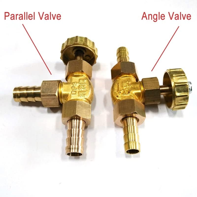 Elbow Brass Needle Valve for Gas/Air/Lpg Brass Hose Regulating Gate