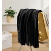 LONG CREATE Chenille Throw Blanket for Couch 50"X 60", Soft