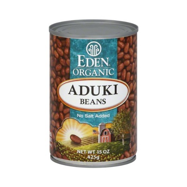 Eden Organic Adzuki Beans 15.0 OZ(pack of 6)