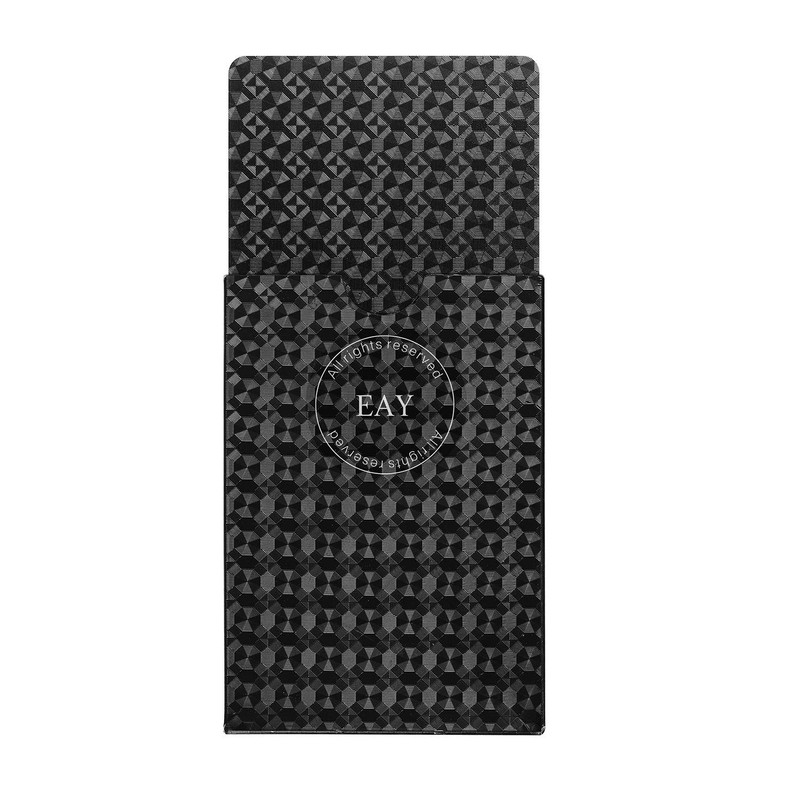 EAY Diamond Waterproof Black Playing Cards, Poker Cards, Deck of