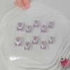 Cat Eye Press on Nails Handmade Short Oval/Square/Round False Nails
