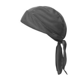 Trifong Pirate Bandana, Quick Drying, Sweat Absorbent, Bandana Cap, Men's, Breathable Material, Doo Rag, Skull Cap, Heatstroke Protection, Bandana, Anti-UV, Outdoor Activities, UV Protection, gray