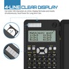 GUYUCOM Scientific Calculator with Notepad, Multiview 4-line Dual Power, School