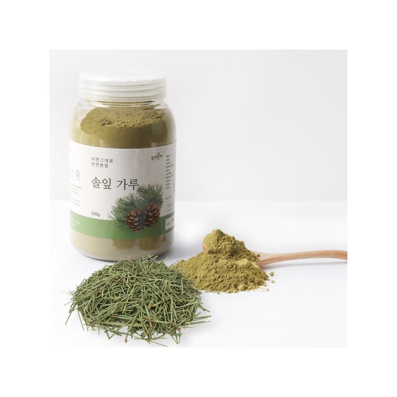 Dongeui Hanjae 100% 국산 솔잎 가루 분말 500g 100% Domestic