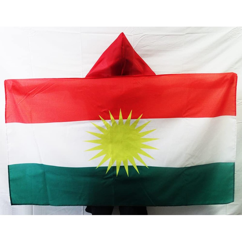 AZ FLAG - Kurdistan Flag - 5ft x 3ft -