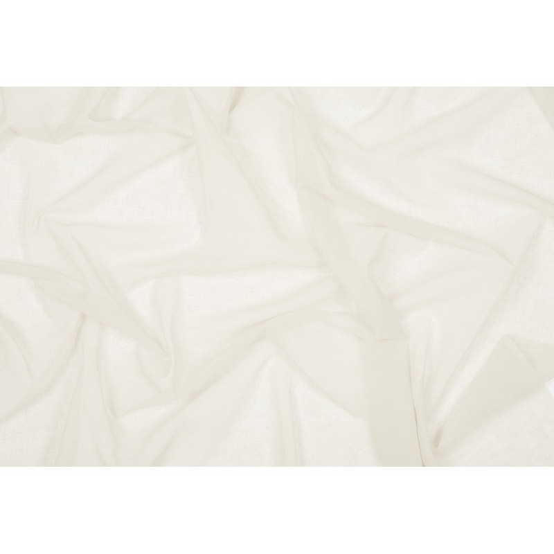 Linder Gardine, Polyester, einfarbig, Weiß, Polyester, Elfenbein, 45x180x40 cm