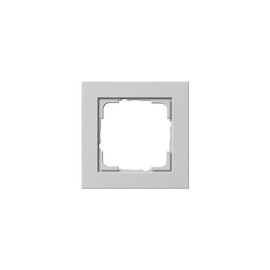 Gira 021137 Cover Frame, 1 Compartment, E2, Matt Grey