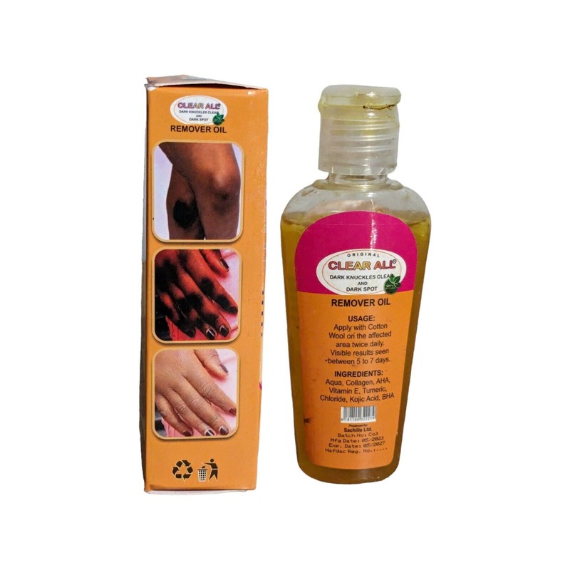 clear all Turmeric dark knuckles clear & dark spot remover