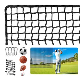 Fahnemt Golf Nets for Backyard Driving, Golf Net for Practice Barrier Net, Sports Netting for Hitting Golf, Baseball, Hockey, Soccer, Pitching Simulators (10X20FT)