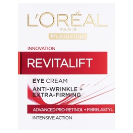 L'Oreal Revitalift Anti-Wrinkle Eye Cream, Mix (Packaging may vary), 15 ml (Pack of 1)