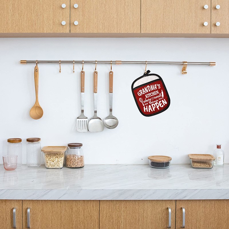 Grandma’s Kitchen Where Sweet Things Happen Pot Holder Grandma Pot