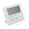 COLLBATH Multi Functional Silent Digital Timer with Alarm Clock Electronic