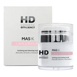 Mascarilla Facial Calmante y Restauradora HD Cosmetic de 50 mL para Piel Sensible                                                                     