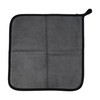 X AUTOHAUX 4pcs Microfibre Car Drying Towel 11.81"x11.81" Extra Large