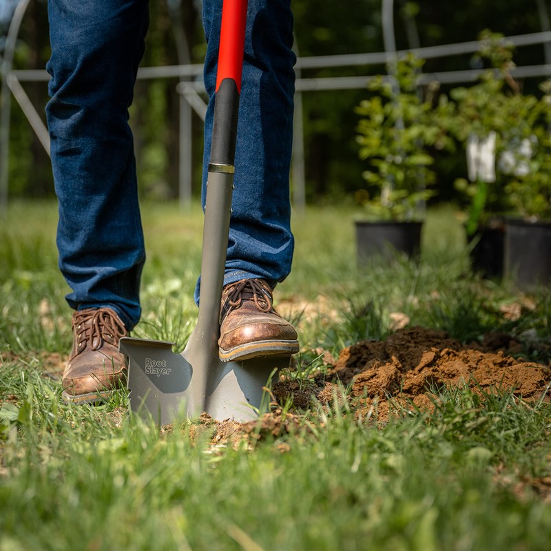 Radius Garden Radius Garden 22211, Root Slayer Round Head Shovel,