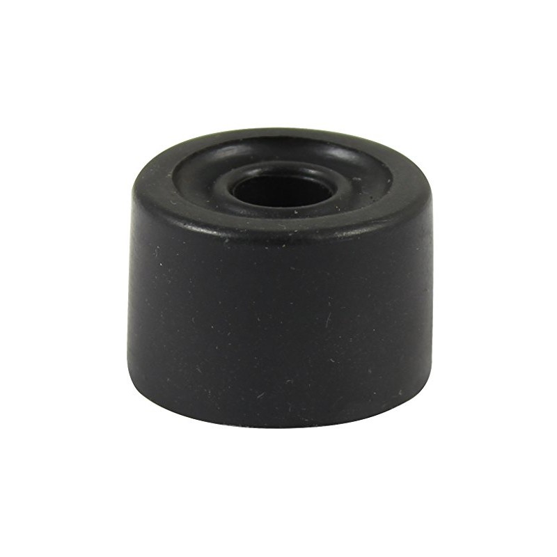 TIMco DSBLACKP PVC Door Stop 21 x 32mm - Black