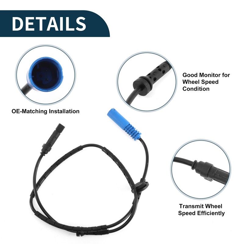 TUCKBOLD ABS Wheel Speed Sensor Front Left or Front Right