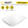 NUWATT 2x2 ft LED Panel Troffer Edge Lit Thin Flat