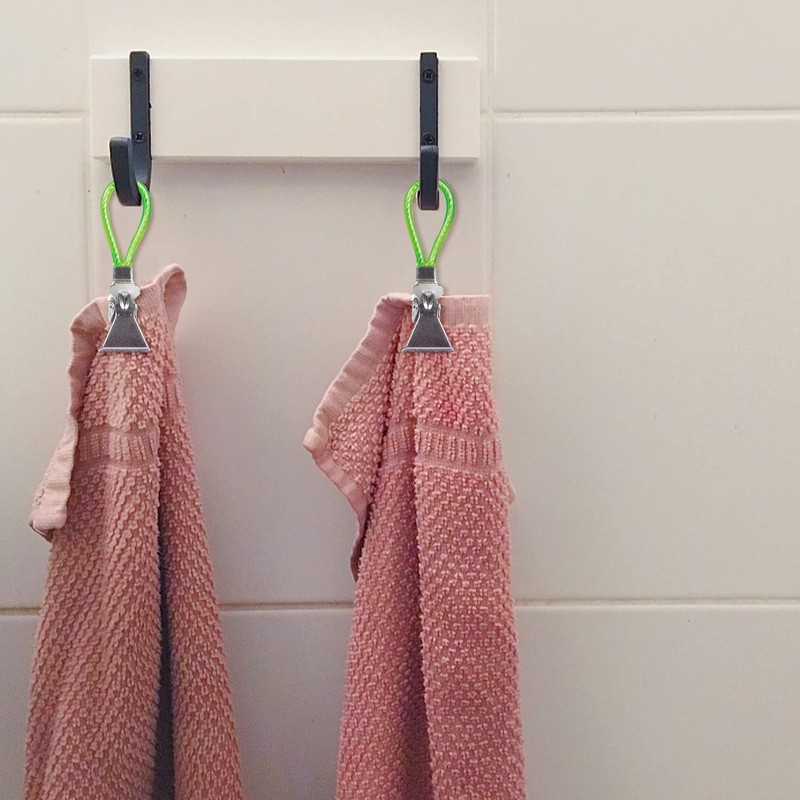15 Colors Towel Clips Bathroom Clips Metal Clips Iron Clips