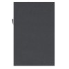 64\" Gray Portable Closet Storage Organizer with Shelves Wardrobe Clothes