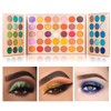 VERONNI 65 Colors Professional Eyeshadow Palette ，Highly Pigmented Glitter Metallic