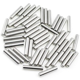 Yesallwas 100Pcs 4mm x 16mm Dowel Pin 304 Stainless Steel Shelf Support Pin Metal Fasten Elements Used On Precise Location (4mm x 16mm 100PCS)