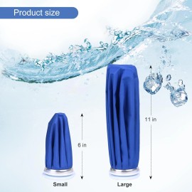 XIAEQOH Ice Bags for Injuries, 3rd Gen Reusable Ice Packs, Hot & Cold Therapy Pain Relie