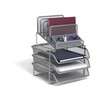 TRU RED Staples All-In-One 10-Compartment Wire Mesh Desk Organizer -