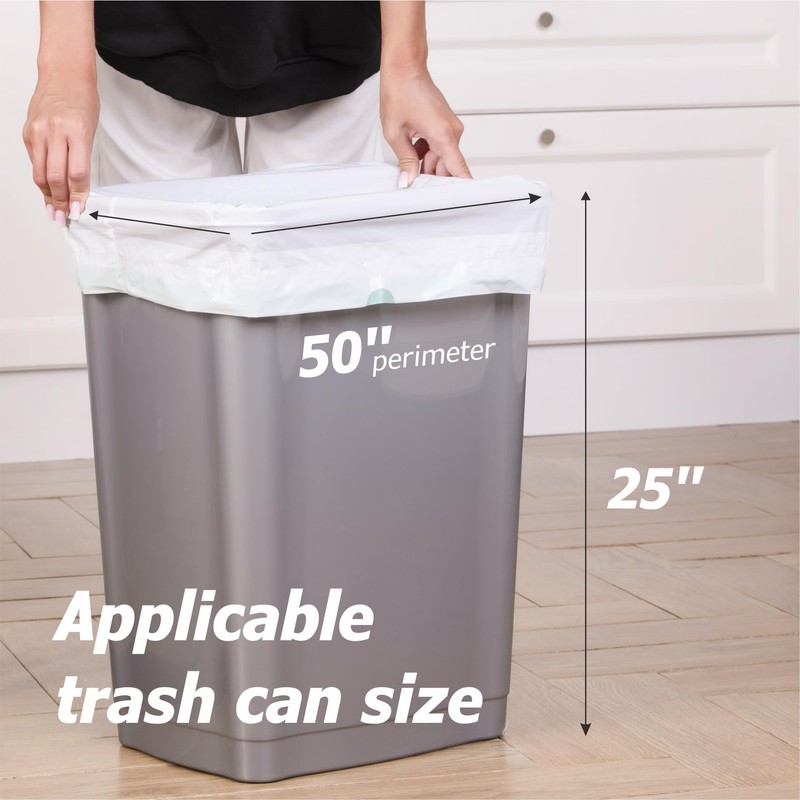 Bay Ridge Laguna 13 Gallon Tall Kitchen Drawstring Trash Bags