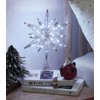 Luxspire Christmas Tree Topper, Double-Layer Glitter Metal 3D Lighted Tree