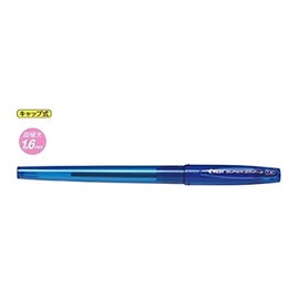 Pilot BSGC-10BB-LL Oil Based Ballpoint Pen, Super Grip G, Cap Type, 0.06 inch (1.6 mm), Super Thick, Blue Axis, Set of 10