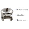 Luomorgo 12mm (15/32 inch) Dia Furniture Connecting Cam Fittings 20pcs