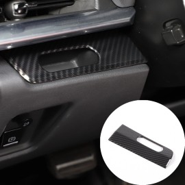 carmotion88 ABS Carbon Car Head Up Display Button Frame Decorate Trim For Corvette C8 2020+