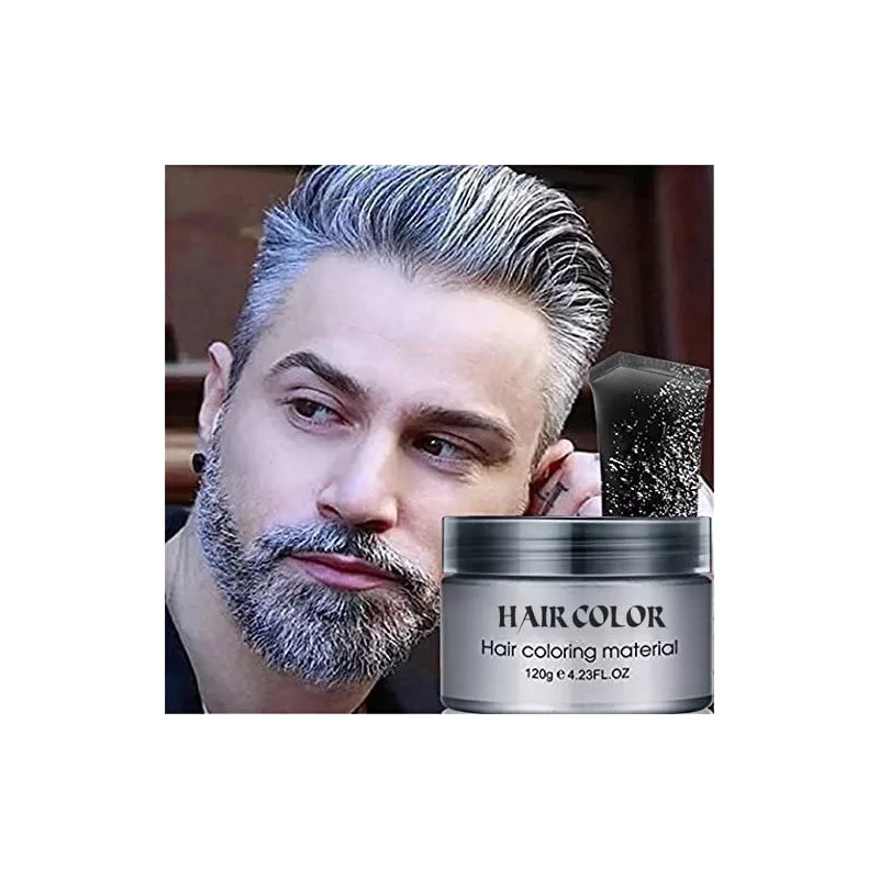 Efly Cera Temporal Para Pintar El Cabello Colo Gris Plateado