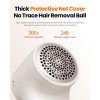 GAIATOP Fabric Shaver Lint Remover 3-Speed USB Fuzz Defuzzer White
