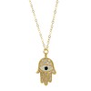 American Coin Treasures Hamsa Charm Necklace