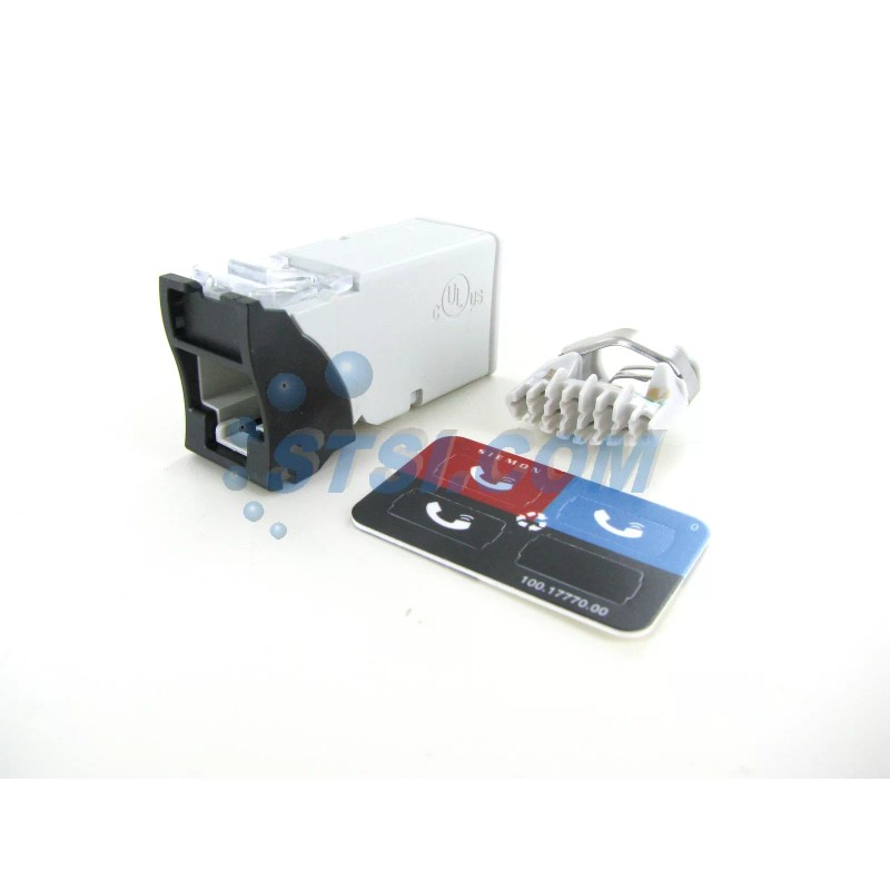 Siemon Z6-01 Z-Max Cat6 UTP Outlet/Jack, Black ~STSI