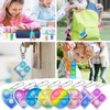 COREMOON 36 Piezas Fidget Toys,Juguetes Sensoriales con Llavero,Aliviar el Estrés