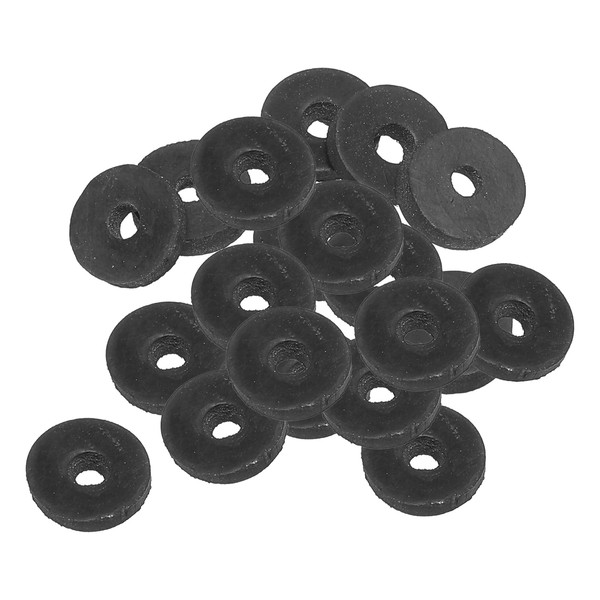 PATIKIL M4 Rubber Flat Washer, 20 Pack 4mm ID 13mm