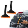 Ziciner Small Silicone Window Squeegee, Car Windshield Water Blade Squeegee,