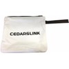 CedarsLink DJ Event Facade White/Black Scrim Metal Frame Booth +