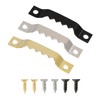 Small Sawtooth Picture Hangers with Screws - 50 Pack, Picture