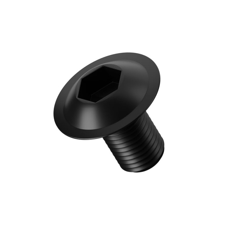 M8 (8mm x 16mm) Black Zinc Flake 10.9 Flanged Button