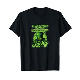 Charcuterie Board St. Paddy's Magic Leprechaun Vibes T-Shirt